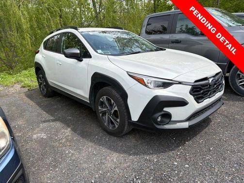 Crystal White Pearl 2025 Subaru Crosstrek Premium