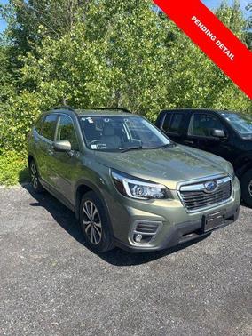 Jasper Green Metallic 2020 Subaru Forester Limited