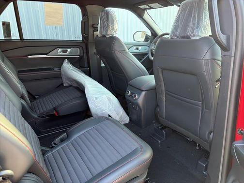 Rapid Red Metallic Tinted Clearcoat 2026 Ford Explorer ST-Line