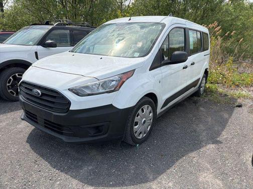 Frozen White 2023 Ford Transit Connect XL Passenger Wagon