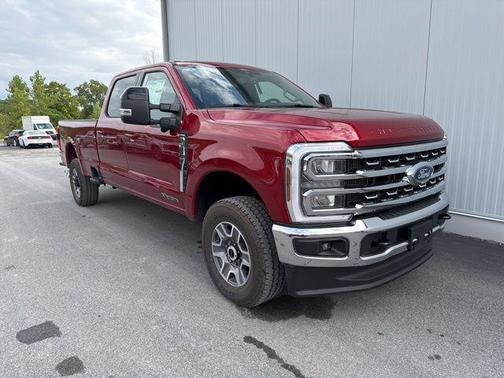 Ruby Red Metallic Tinted Clearcoat 2026 Ford F-350 Lariat Truck