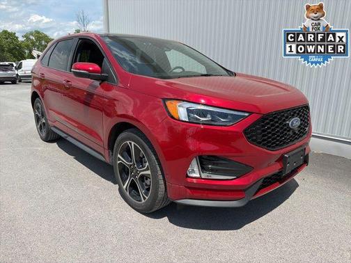 Red Metallic 2023 Ford Edge ST