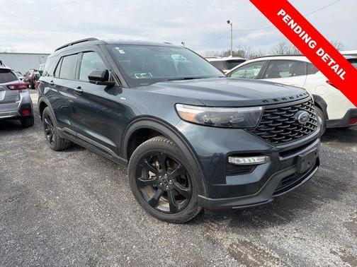 Stone Blue Metallic 2023 Ford Explorer ST-Line