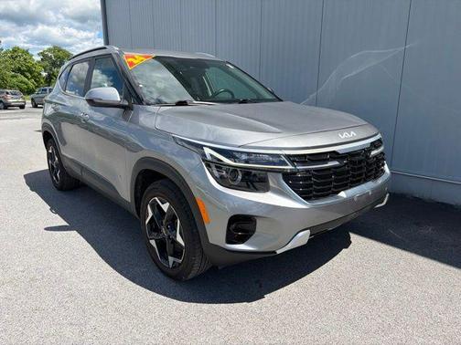 Steel Gray 2024 Kia Seltos EX