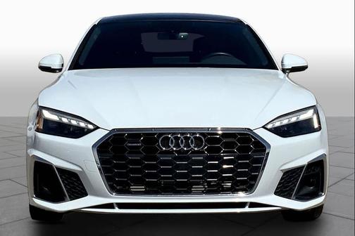 Glacier White Metallic 2023 Audi A5 Sportback 45 S Line Premium Plus