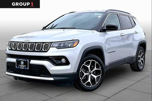 Silver Zynith Metallic Clearcoat 2025 Jeep Compass Limited