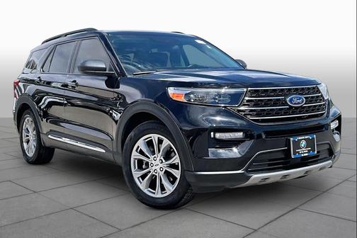 Agate Black Metallic 2021 Ford Explorer XLT