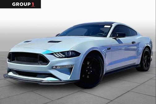 Kona Blue Metallic 2018 Ford Mustang EcoBoost Premium