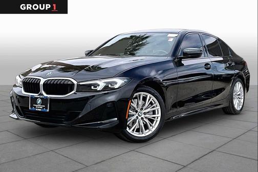Jet Black 2023 BMW 330 330i
