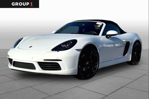 White 2023 Porsche 718 Boxster Roadster