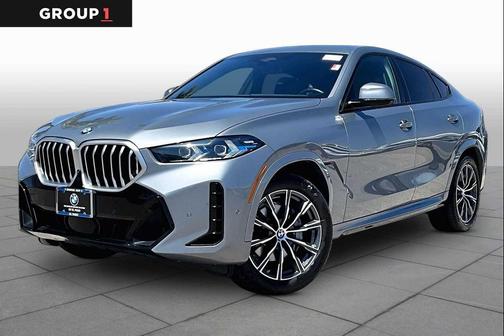 Alpine White 2025 BMW X6 xDrive40i