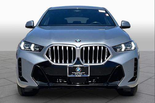 Alpine White 2025 BMW X6 xDrive40i