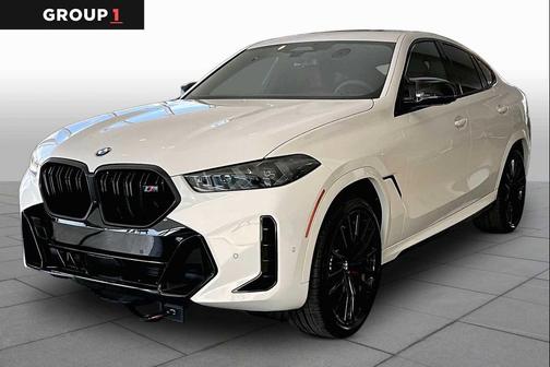 Alpine White 2026 BMW X6 M60i
