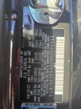 2022 Kia Telluride S