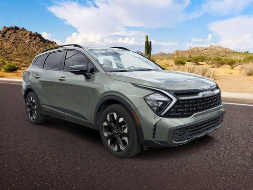 Jungle Green 2023 Kia Sportage X-Line
