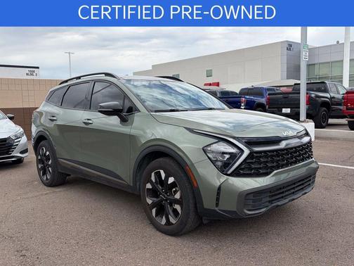 Jungle Green 2023 Kia Sportage X-Line