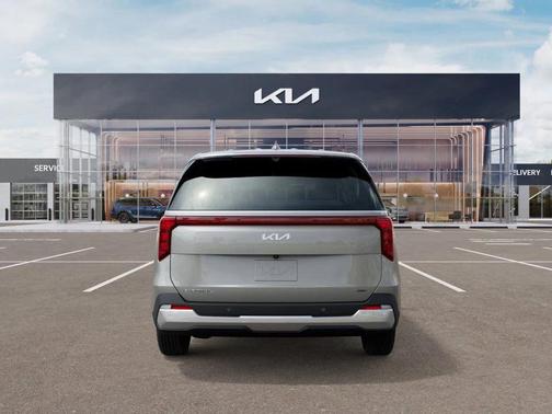 Ivory Silver 2026 Kia Carnival Hybrid EX