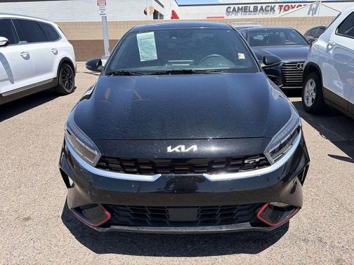 Aurora Black 2023 Kia Forte GT