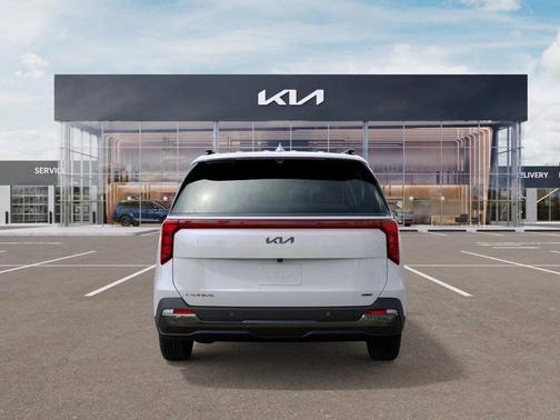 Snow White Pearl 2026 Kia Carnival Hybrid SX