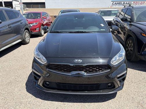 Aurora Black 2021 Kia Forte GT-Line