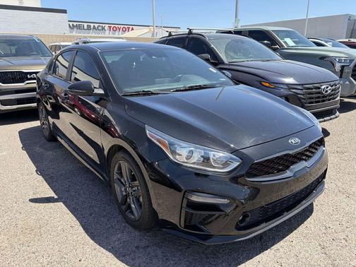 Aurora Black 2021 Kia Forte GT-Line