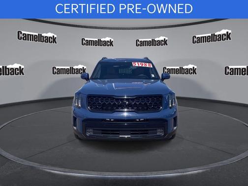 Midnight Lake Blue 2025 Kia Telluride SX Prestige X-Line