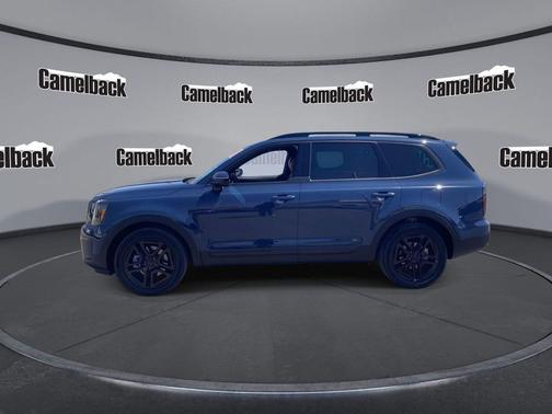 Midnight Lake Blue 2025 Kia Telluride SX Prestige X-Line
