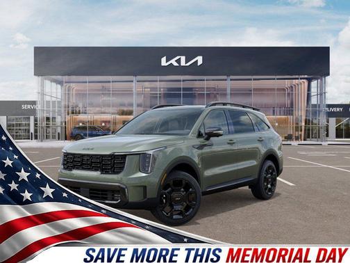 Jungle Green 2026 Kia Sorento SX