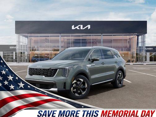 Cityscape Green 2026 Kia Sorento Hybrid EX