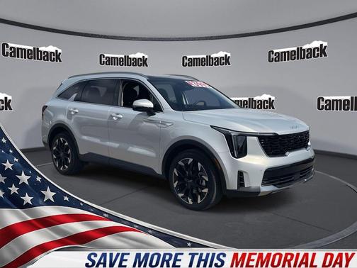 Ivory Silver 2026 Kia Sorento EX