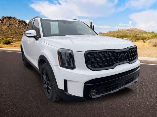 Glacial White Pearl 2025 Kia Telluride SX Prestige X-Pro SUV
