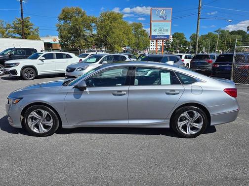 Silver 2018 Honda Accord EX-L