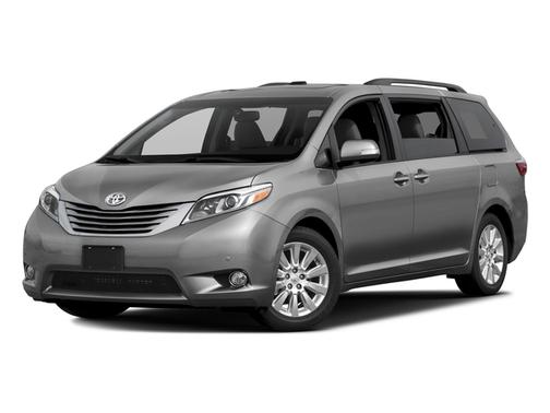 Blue 2017 Toyota Sienna XLE