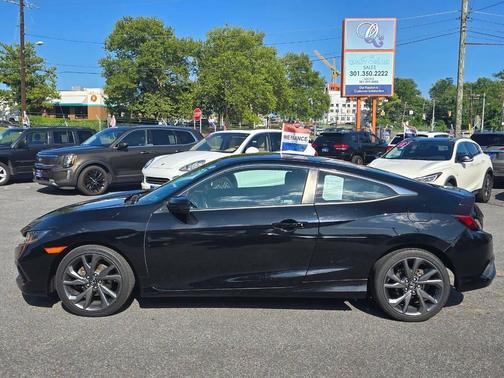 Black 2019 Honda Civic Sport