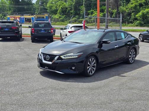Black 2019 Nissan Maxima 3.5 Platinum