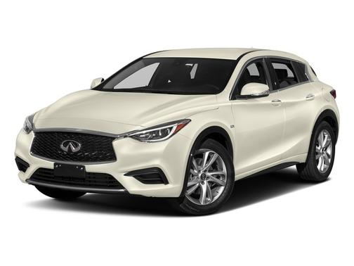 White 2018 INFINITI QX30 LUXE