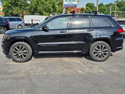 Black 2018 Jeep Grand Cherokee High Altitude
