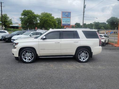 White 2015 Chevrolet Tahoe LTZ