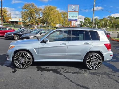 Blue 2013 Mercedes-Benz GLK-Class GLK 350 4MATIC