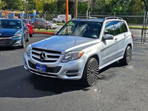 Blue 2013 Mercedes-Benz GLK-Class GLK 350 4MATIC