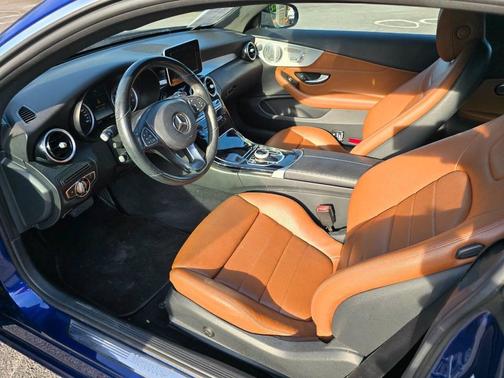 Blue 2017 Mercedes-Benz C-Class C 300 2dr Coupe