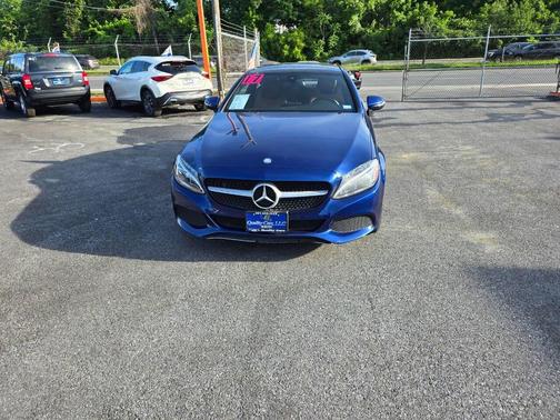 Blue 2017 Mercedes-Benz C-Class C 300 2dr Coupe