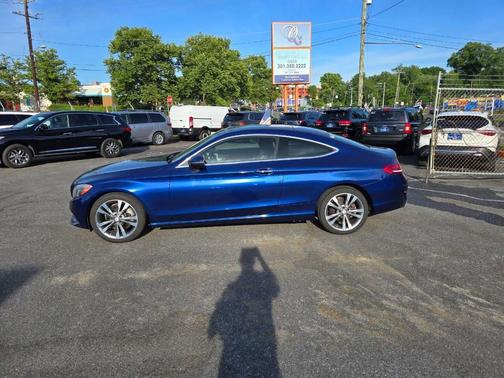 Blue 2017 Mercedes-Benz C-Class C 300 2dr Coupe