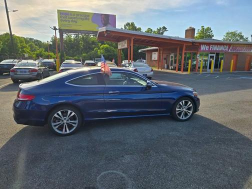 Blue 2017 Mercedes-Benz C-Class C 300 2dr Coupe