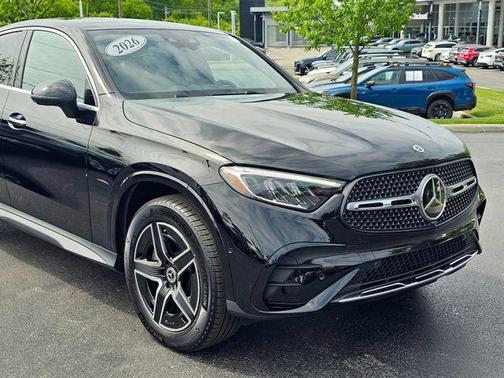 Black 2026 Mercedes-Benz GLC 300 4MATIC Coupe
