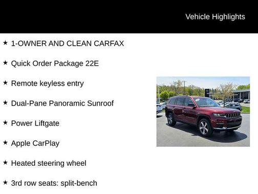 2022 Jeep Grand Cherokee L Limited