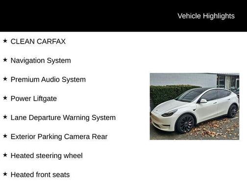 2022 Tesla Model Y Performance Dual Motor All-Wheel Drive