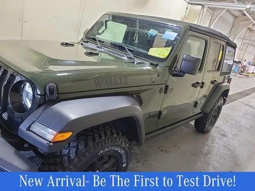 Sarge Green Clearcoat 2021 Jeep Wrangler Willys