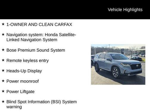 2023 Honda Pilot AWD Elite