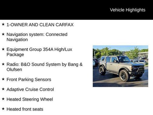 Carbonized Gray Metallic 2024 Ford Bronco Wildtrak